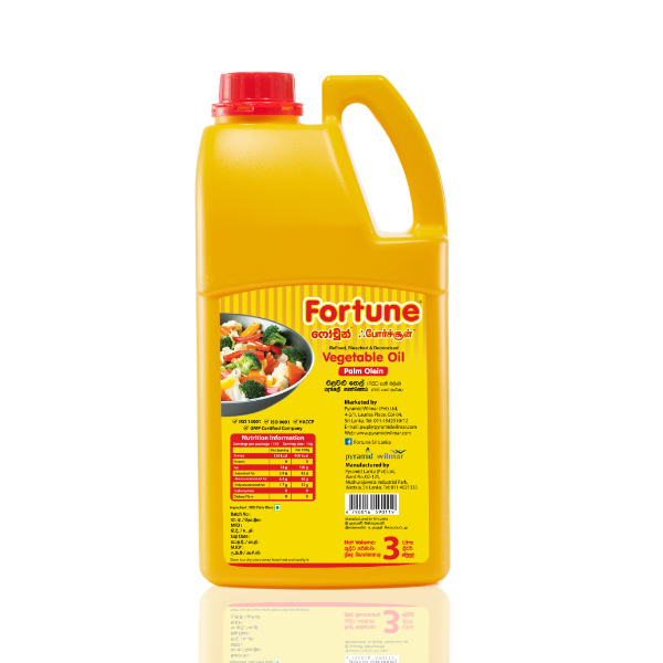 Fortune Rbd Vegetable Oil 3L - FORTUNE - Oil / Fat - in Sri Lanka