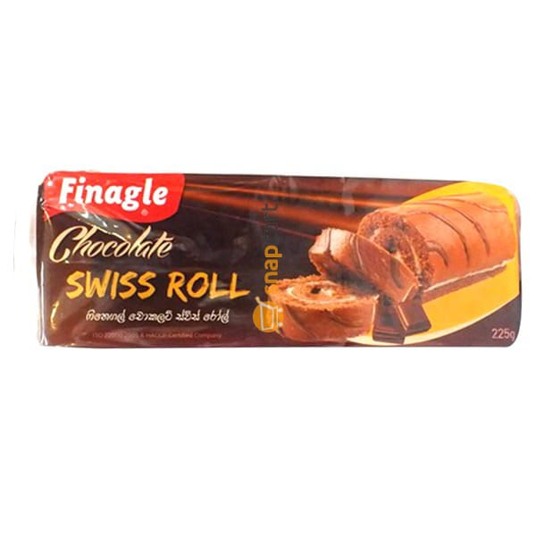 Finagale Chocolate Swiss Roll 225G - FINAGALE - Desserts - in Sri Lanka
