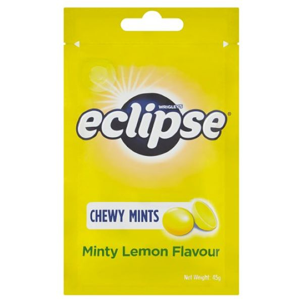 Eclipse Chewy Mints Lemon Flavour 45G - ECLIPSE - Confectionary - in Sri Lanka
