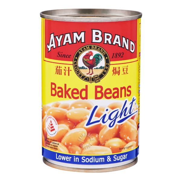 Ayam Brand Baked Beans Light 425G - AYAM - Processed/ Preserved Vegetables - in Sri Lanka