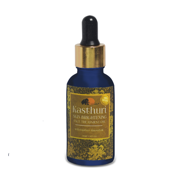 Helinta Kasthuri Skin Brightening Face Treatment Oil 50Ml - HELINTA - Beauty Otc & Natural Beauty Care - in Sri Lanka