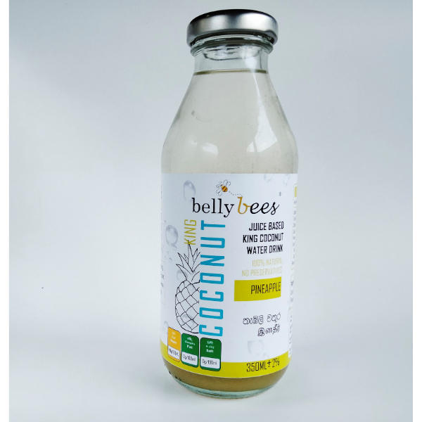 Bellybees King Coconut Pineapple Juice 350Ml - BELLYBEES - Rtd Single Consumption - in Sri Lanka