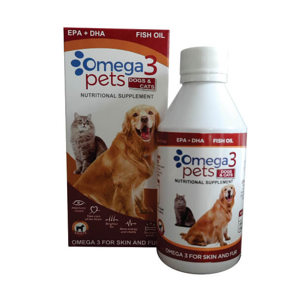 Omega 3 Pets Fish Oil 250Ml Dog&Cat - OMEGA 3 - Pet Care - in Sri Lanka
