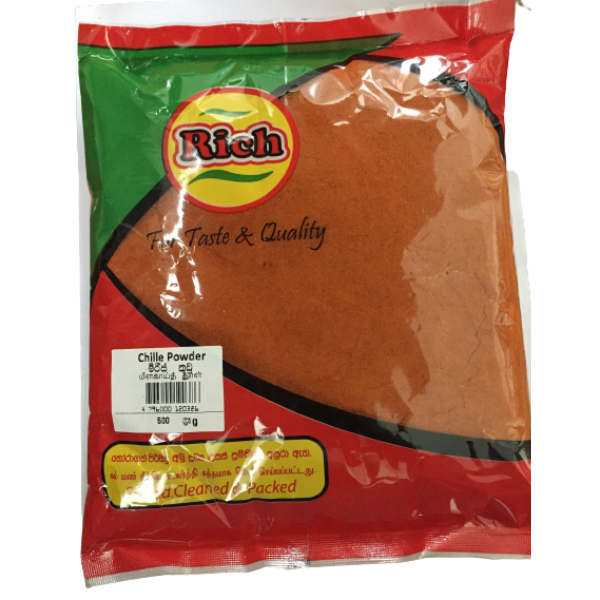 Rich Chilli Powder 500G - RICH - Seasoning - in Sri Lanka