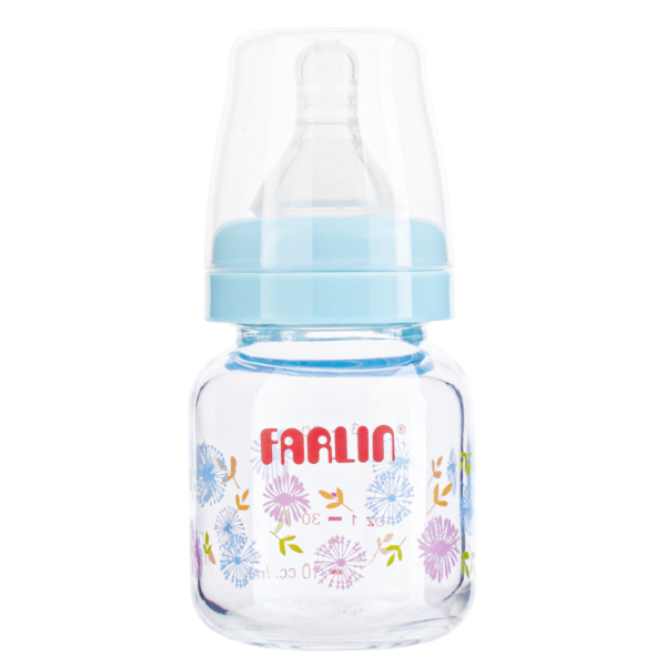 Farlin Newborns Glass Boro Silicate Feeding Bottle - FARLIN - Baby Need - in Sri Lanka