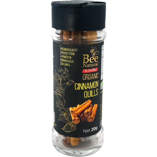 Bee Natural Organic Cinnamon Quills 20G - BEE NATURAL - Seasoning - in Sri Lanka
