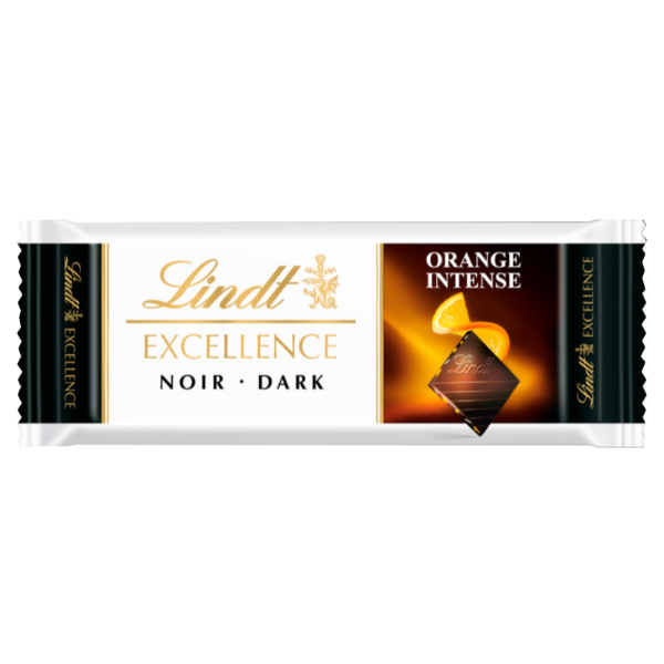 Lindt Excellence Orange Intense Dark Chocolate 35G - LINDT - Confectionary - in Sri Lanka