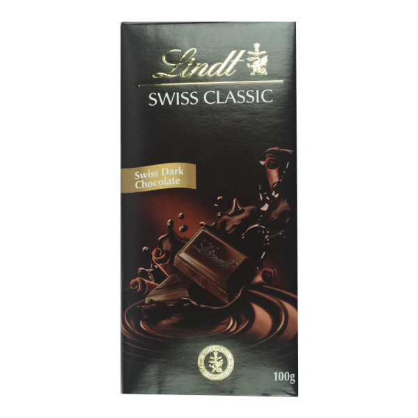 Lindt Swiss Classic Dark Chocolate 100G - LINDT - Confectionary - in Sri Lanka