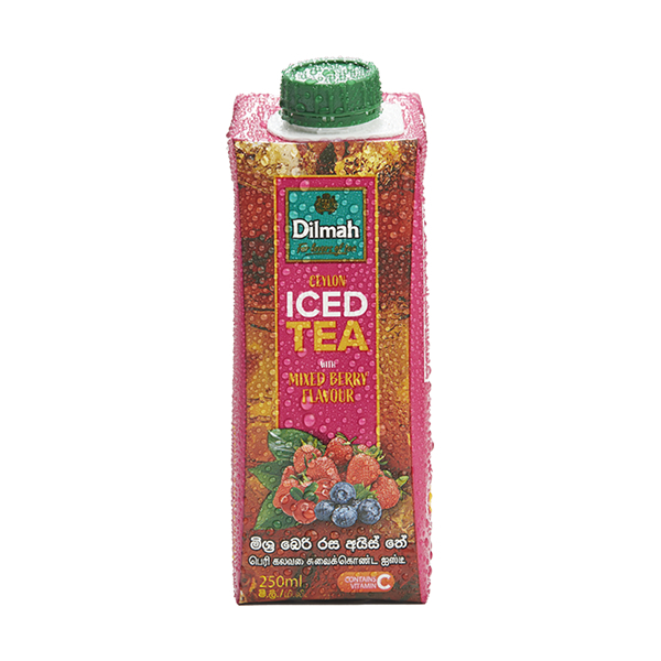 Dilmah Mixed Berry Flavoured Iced Tea 250Ml - DILMAH - Rtd Single Consumption - in Sri Lanka