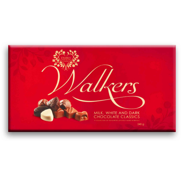 Walkers Milk White & Dark Classic Chocolate 240G - WALKERS - Confectionary - in Sri Lanka