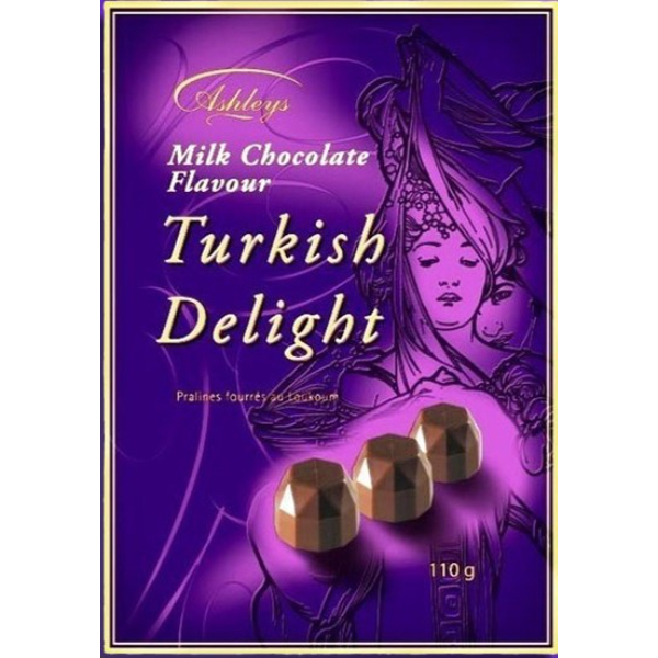Ashleys Turkish Delight Milk Chocolate 110G - ASHLEYS - Confectionary - in Sri Lanka