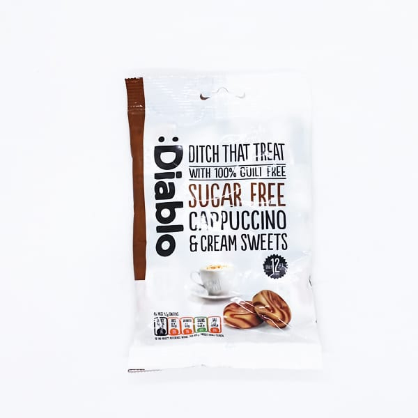 Diablo Sugar Free Cappuccino Sweets Toffees 75G - DIABLO - Confectionary - in Sri Lanka