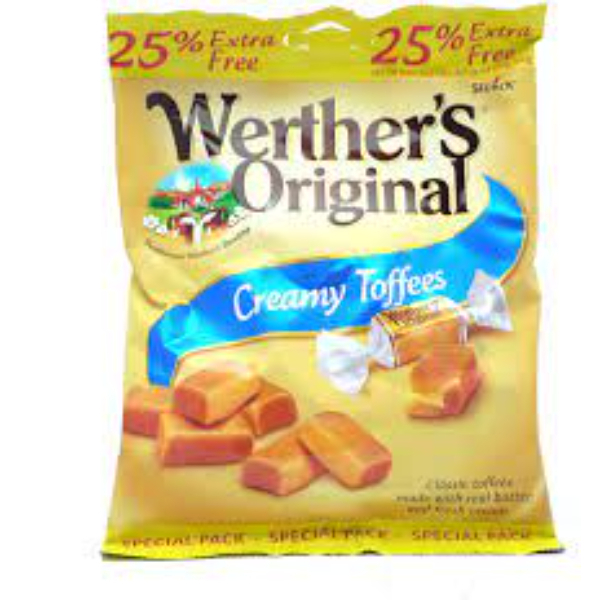 Werthers Creamy Filling25% Extra Toffees 137.5G - WERTHERS - Confectionary - in Sri Lanka