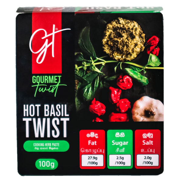 Gourmet Twist Dip Hot Basil Twist 100G - GOURMET - Spreads - in Sri Lanka