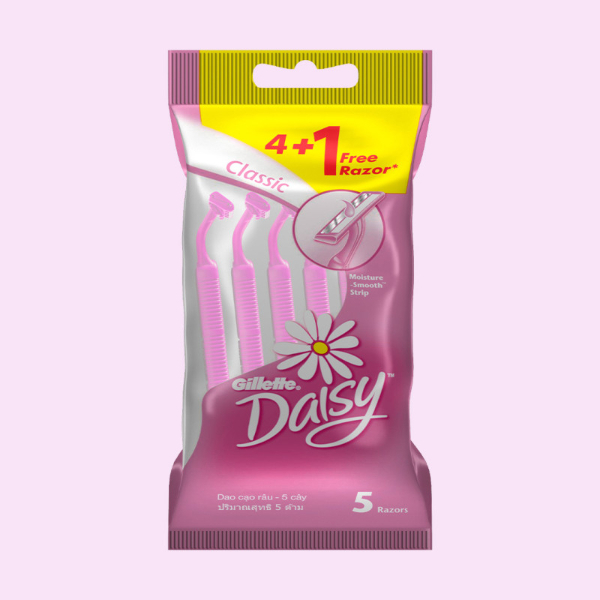 Gillette Daisy Razor 4+1 Pouch - GILLETTE - Skin Care - in Sri Lanka