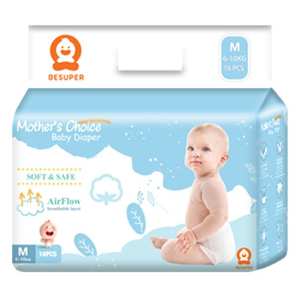 Mother'S Choice Baby Diapers Medium 16Pcs - MOTHER'S CHOICE - Baby Need - in Sri Lanka