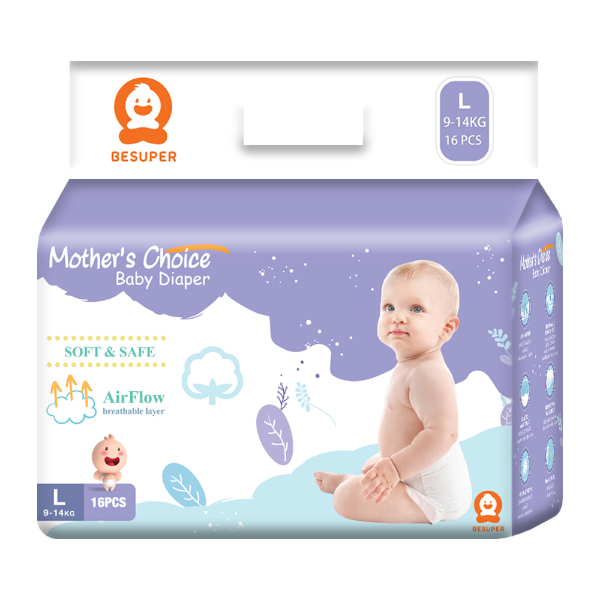Mother'S Choice Baby Diapers Large 16Pcs - MOTHER'S CHOICE - Baby Need - in Sri Lanka