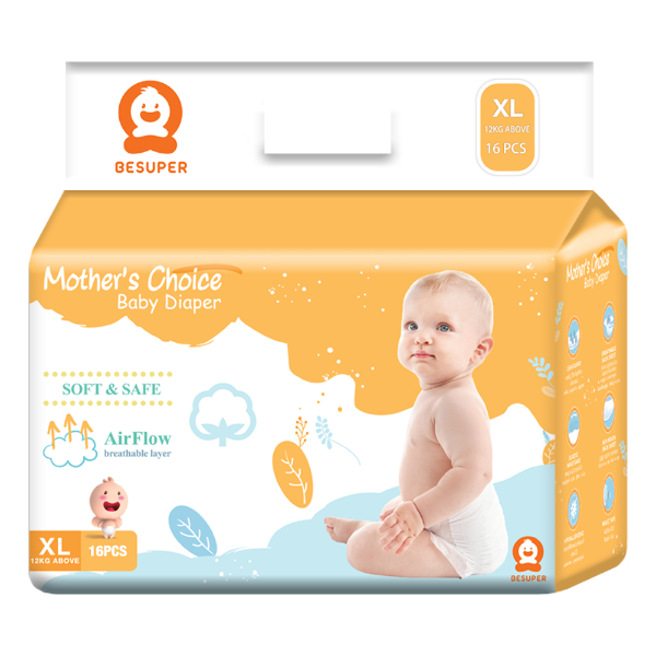Mother'S Choice Baby Diapers Extra Large 16Pcs - MOTHER'S CHOICE - Baby Need - in Sri Lanka