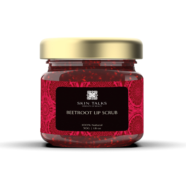 Skin Talks Lip Scrub Beetroot & Mint 50G - SKIN TALKS - Beauty Otc & Natural Beauty Care - in Sri Lanka