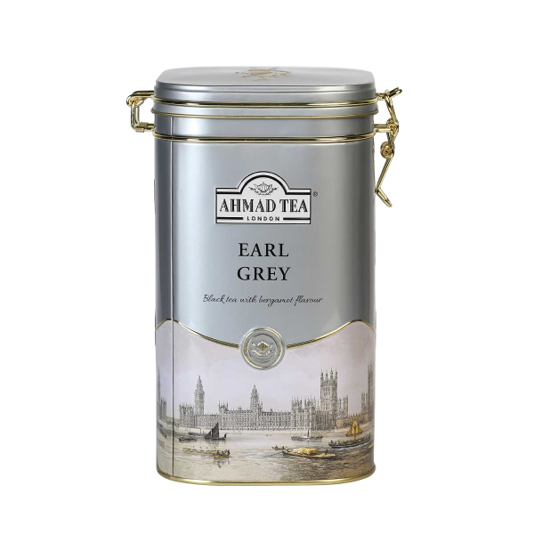 Ahmad Tea Earl Grey Tea Hinged Caddy 450G - Ahmad Tea - Tea - in Sri Lanka