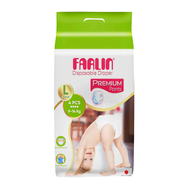 Farlin Baby Pants Large 4Pcs - FARLIN - Baby Need - in Sri Lanka