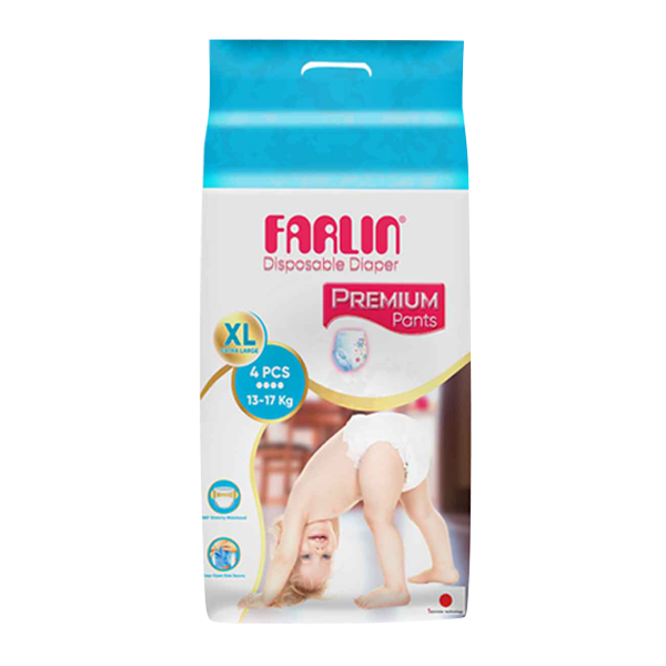 Farlin Baby Pants Extra Large 4Pcs - FARLIN - Baby Need - in Sri Lanka