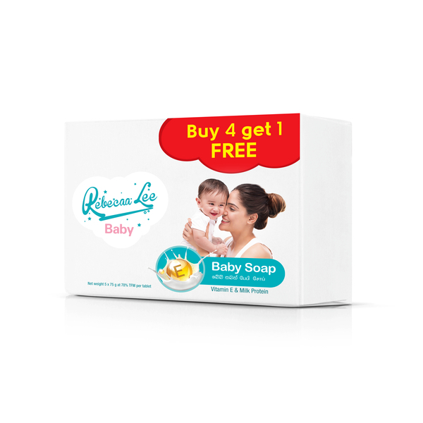 Rebecaa Lee Baby Soap Eco Pack Core 70G*5 - REBECAA LEE - Baby Need - in Sri Lanka