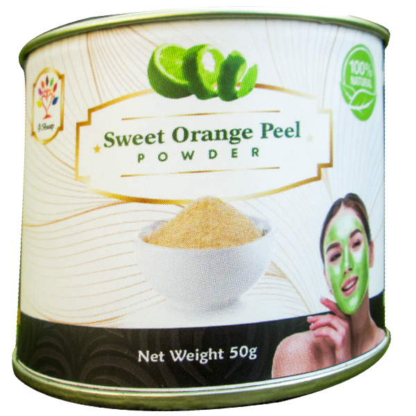 Sri Beauty Sweet Orange Peel Powder 50G - SRI BEAUTY - Beauty Otc & Natural Beauty Care - in Sri Lanka