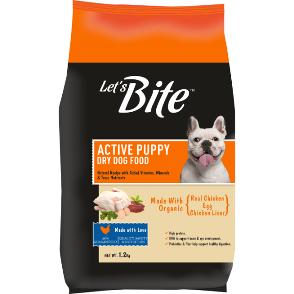 Lets Bite Puppy Dog Food 1.2Kg - LETS BITE - Pet Care - in Sri Lanka