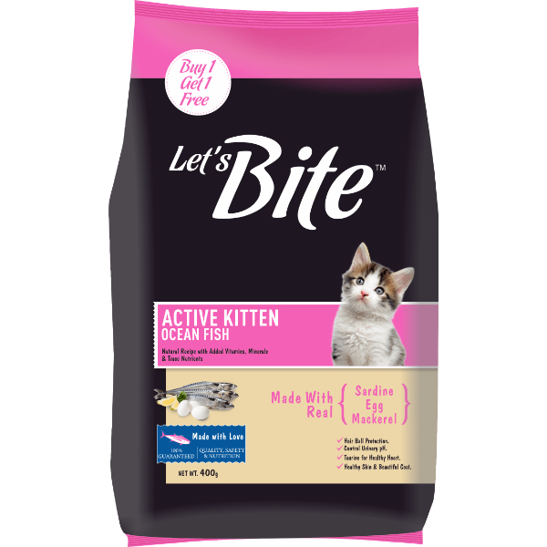 Lets Bite Kitten Cat Food 400G - LETS BITE - Pet Care - in Sri Lanka