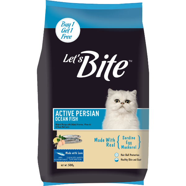 Lets Bite Cat Food 500G Persian - LETS BITE - Pet Care - in Sri Lanka