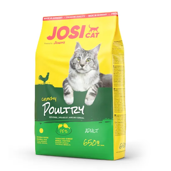 Josi Cat Crunchy Poultry Adult Cat Food 650G - JOSI DOG - Pet Care - in Sri Lanka