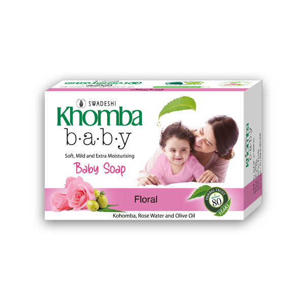 Khomba Baby Soap Floral 90G - KHOMBA - Baby Need - in Sri Lanka