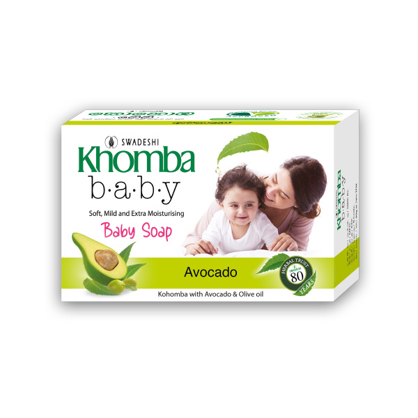 Khomba Baby Soap Avocado 90G - KHOMBA - Baby Need - in Sri Lanka