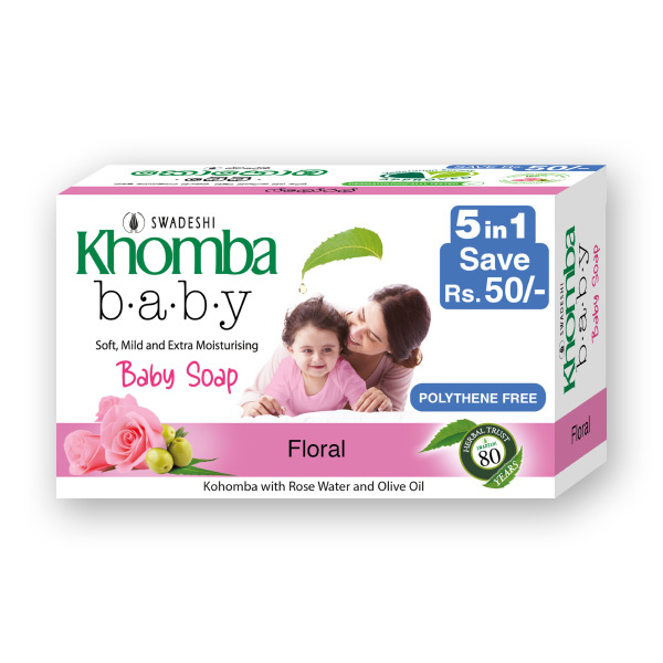 Khomba Baby Soap Eco Floral 350G - KHOMBA - Baby Need - in Sri Lanka