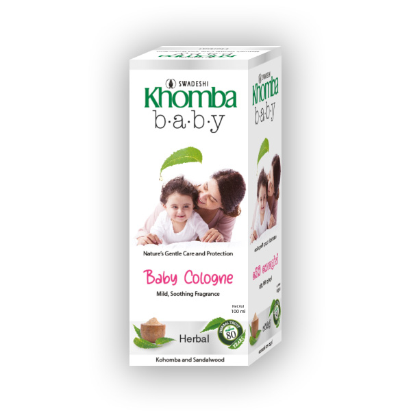 Khomba Baby Cologne Herbal 100Ml - KHOMBA - Baby Need - in Sri Lanka