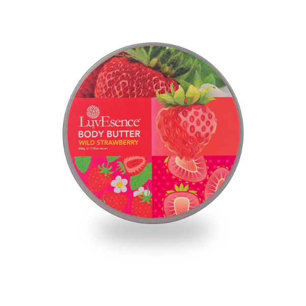 Luvesence Wild Strawberry Body Butter 200G - LUVESENCE - Skin Care - in Sri Lanka