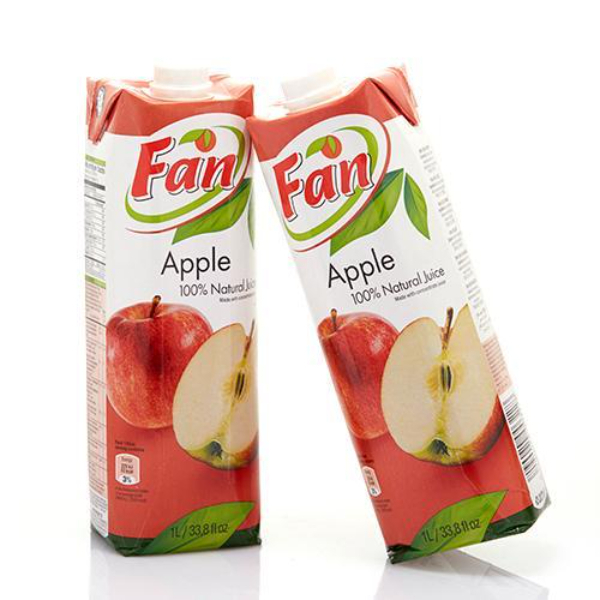 Fan Apple 100% Natural Juice 1L - FAN - Juices - in Sri Lanka