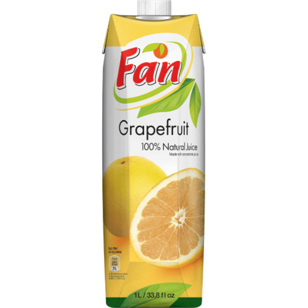 Fan Grapefruit 100% Natural Jiuce 1L - FAN - Juices - in Sri Lanka