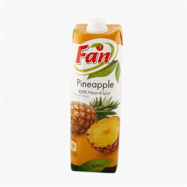 Fan Pinapple 100% Natural Juice 1L - FAN - Juices - in Sri Lanka