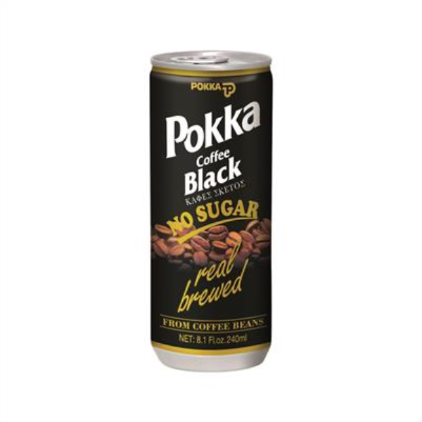 Pokka Black Coffee - No Sugar 240Ml - POKKA - Rtd Single Consumption - in Sri Lanka