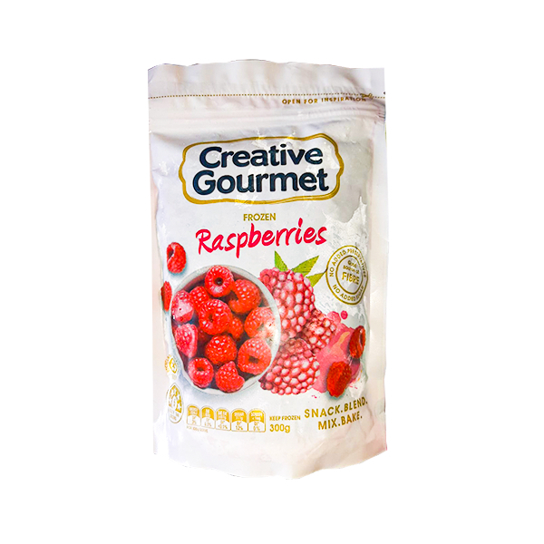 Creative Gourmet Frozen Raspberry 300G - CREATIVE GOURMET - Processed/Preserved Vegetable & Fruit - in Sri Lanka