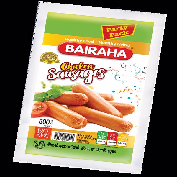 Bairaha Chicken Sausage 500G - in Sri Lanka