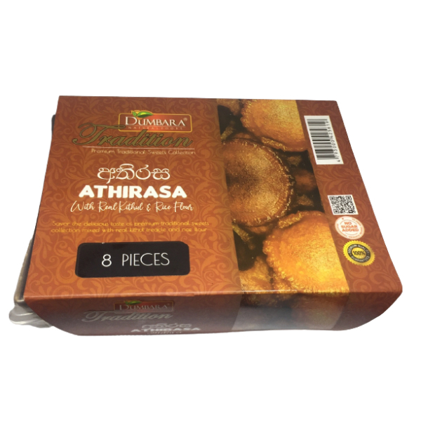 Dumbara Traditional Sweets Athirasa 8 Pieces - DUMBARA - Confectionary - in Sri Lanka