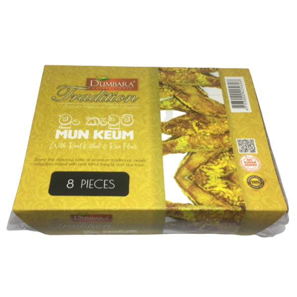 Dumbara Traditional Sweets Mun Kewum 8 Pieces - DUMBARA - Confectionary - in Sri Lanka