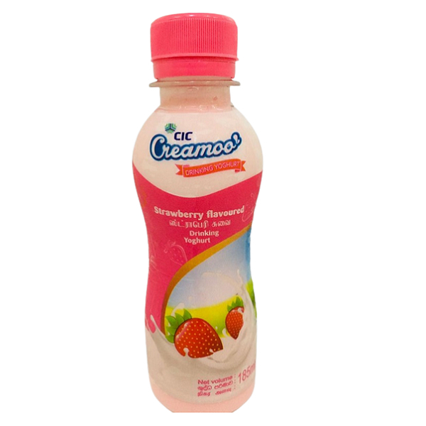 Cic Drinking Yoghurt Strewber 185Ml - CIC - Yogurt - in Sri Lanka