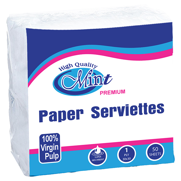 Mint Paper Serviettes 50S - MINT - Paper Goods - in Sri Lanka