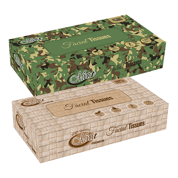 Mint Facial Tissue Box 100S - MINT - Paper Goods - in Sri Lanka