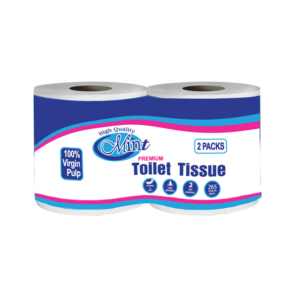 Mint Toilet Tissue Rolls 2Ply 2S - MINT - Paper Goods - in Sri Lanka