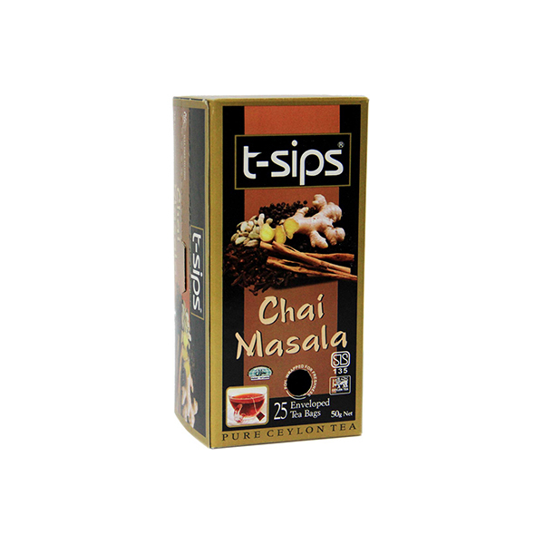 T- Sips Chai Masala 20S 40G - T-SIPS - Tea - in Sri Lanka